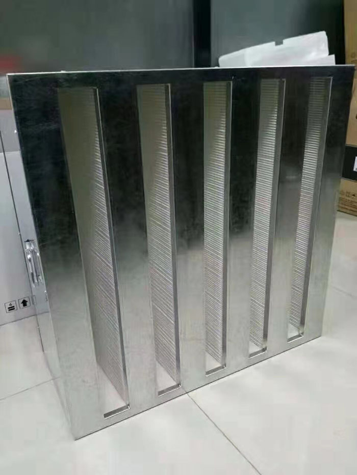 V型高效空氣過濾器又稱W型高效過濾器，箱式高效過濾器，W型V型組合式高效過濾器